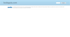 Desktop Screenshot of bodaguia.com